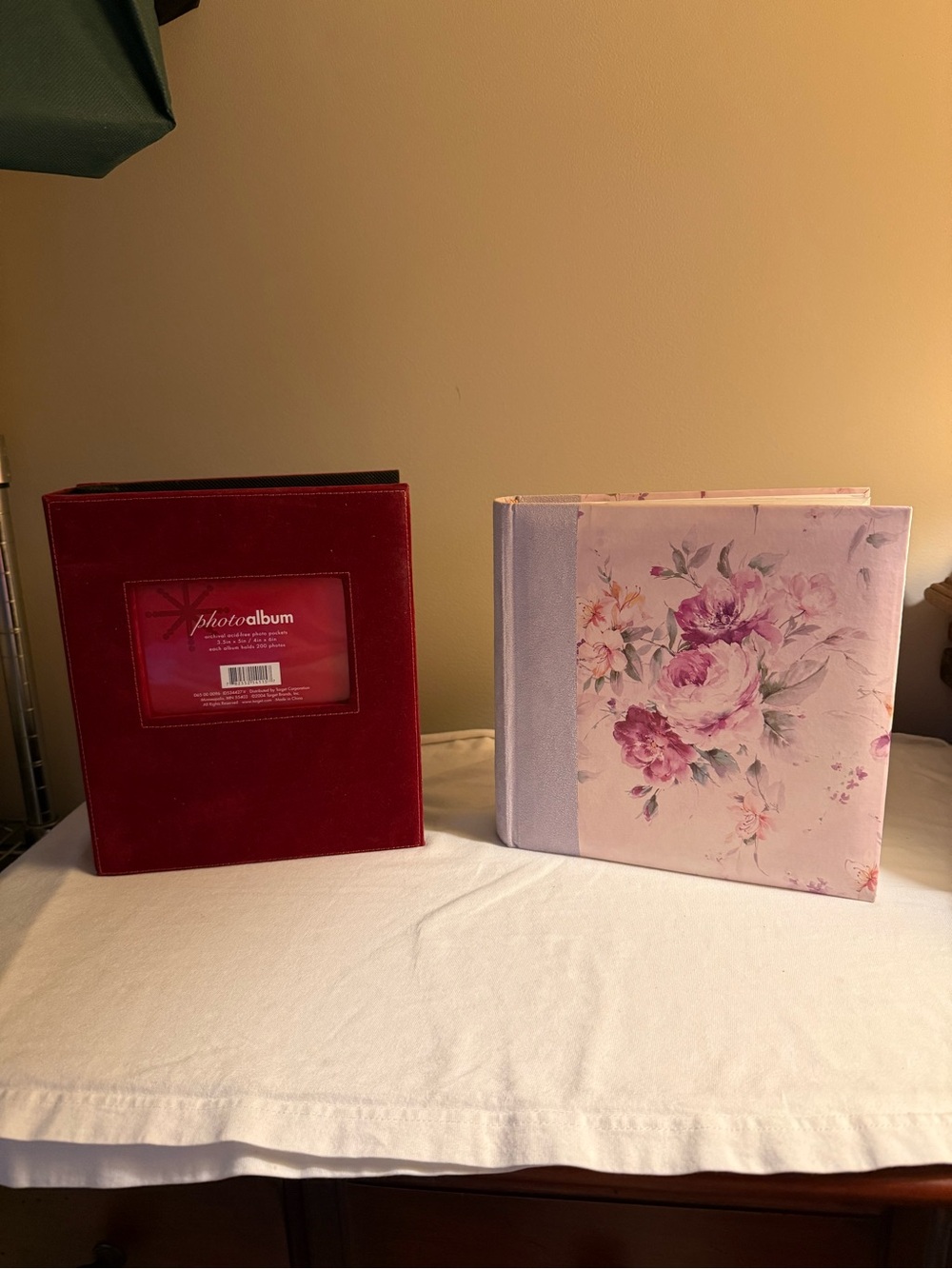 Lot of 2 Slip In Photo Albums  Bookbound